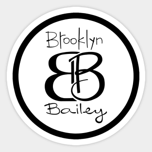 brooklyn and bailey Sticker